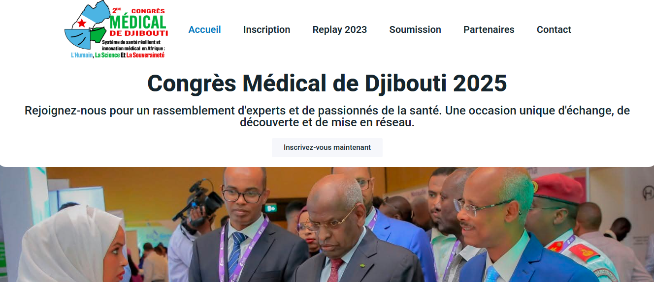2ème congrès médical de Djibouti  du 11 au 13 décembre - Djibouti